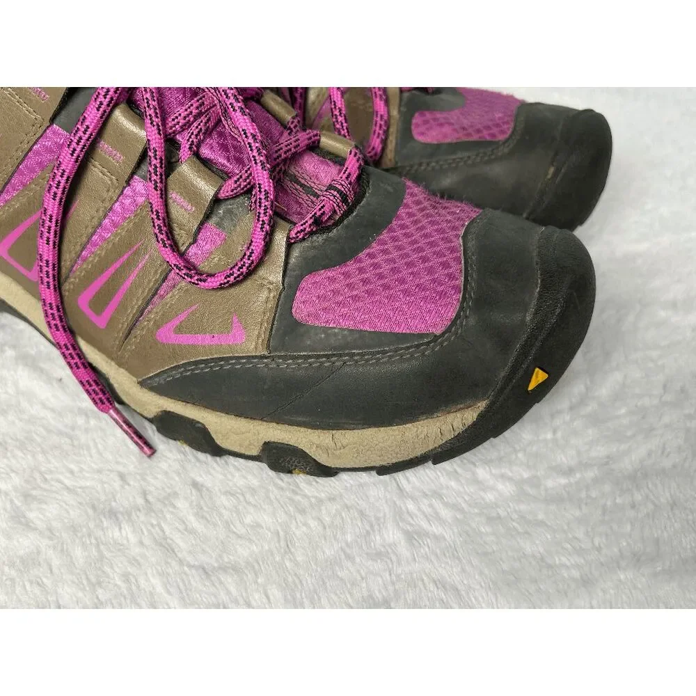 Women's Keen Dry Waterproof Hiking/Trail Boot, Size 11 Brown/Purple Lace Up